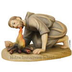 Hirte am Feuer