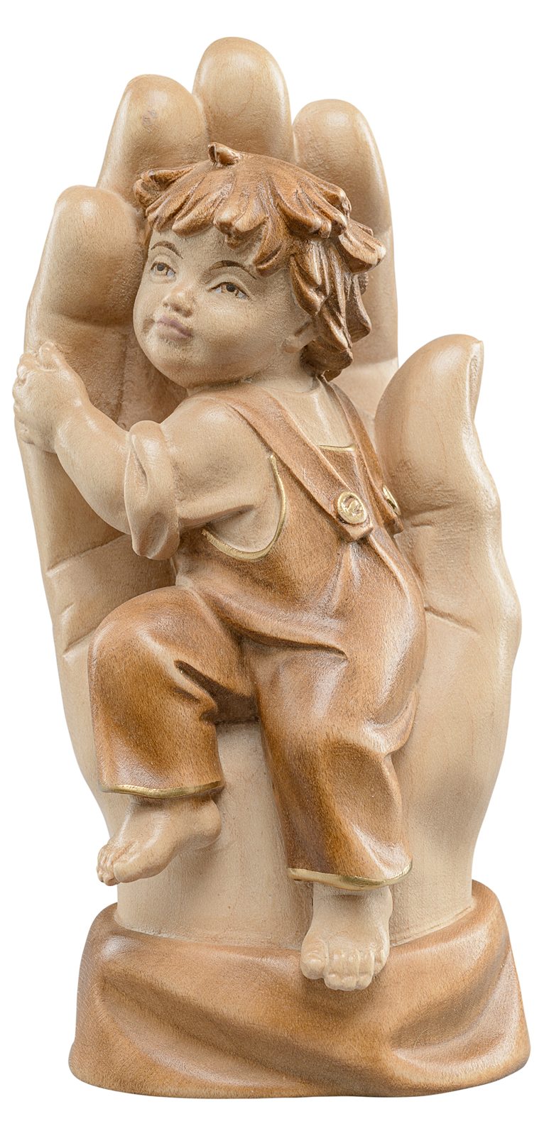 Schützende Hand Bub