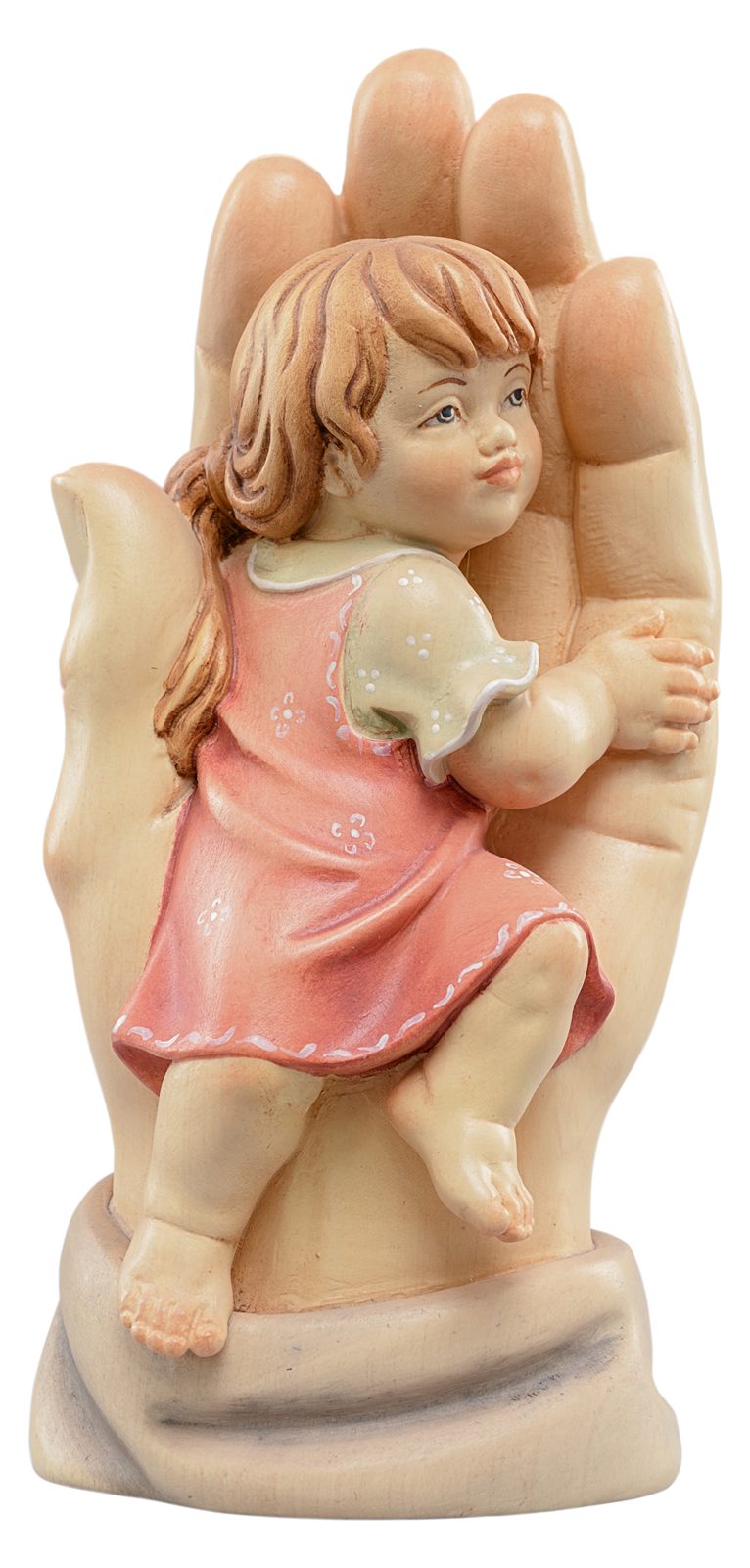 Schützende Hand Mädchen