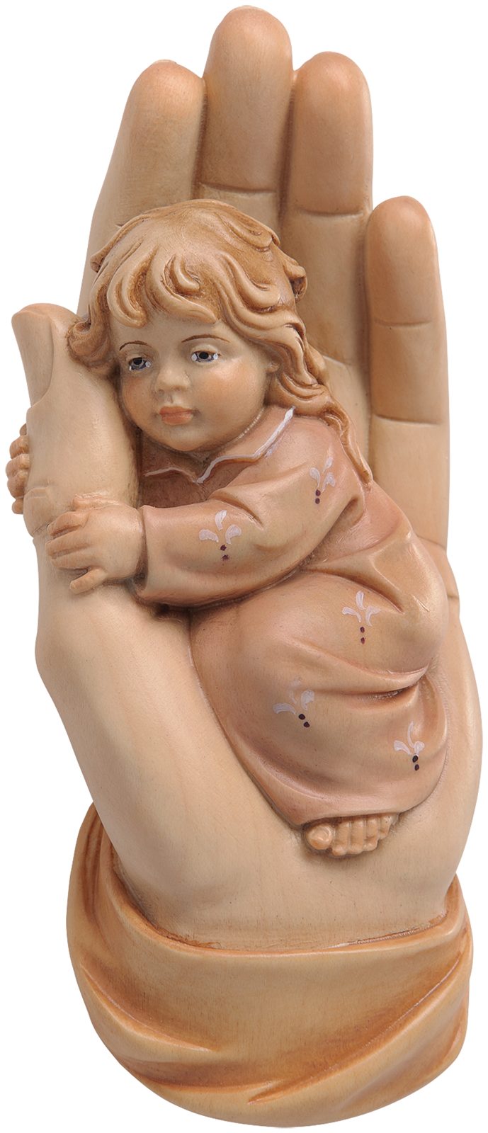 Göttliche Hand zum hängen Mädchen