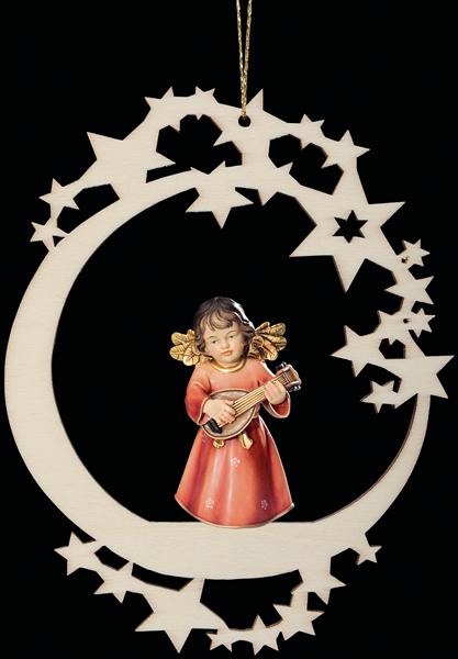 Mond mit Lichtengel Mandoline