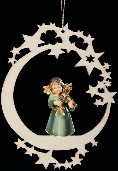 Mond mit Lichtengel Violine