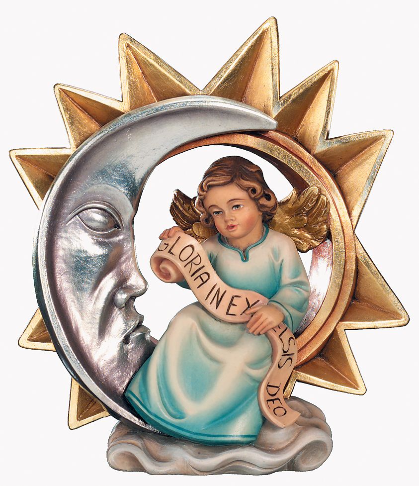 Stern mit  Gloriaengel