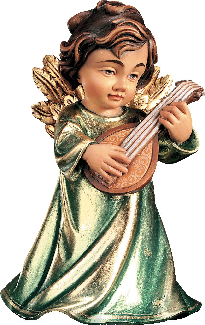 Weihnachtsengel mit Mandoline