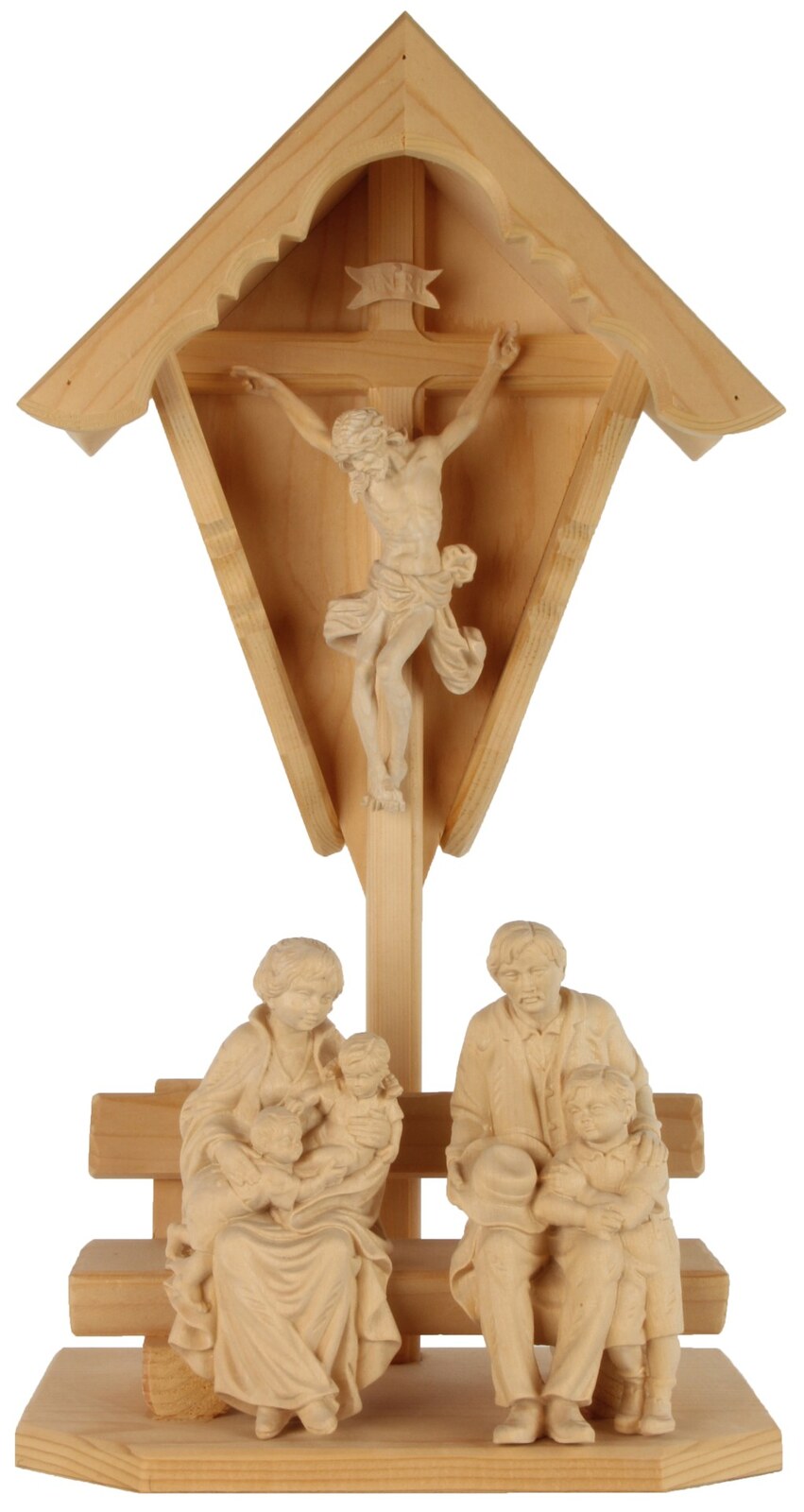 Familie am Feldkreuz