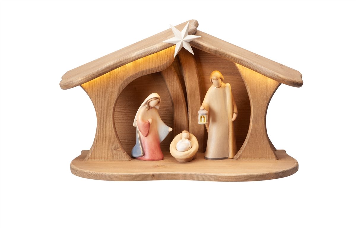 LE Set 5 teilig - Familienstall Luce mit Led