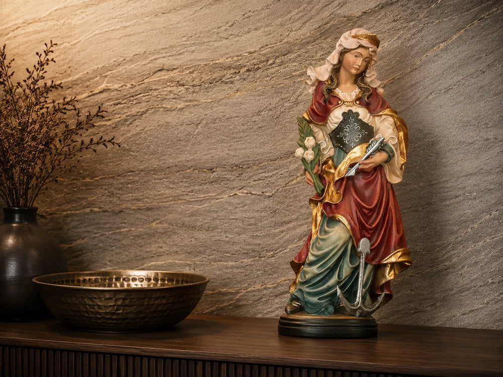 Heilige_Filomena_holzgeschnitzt