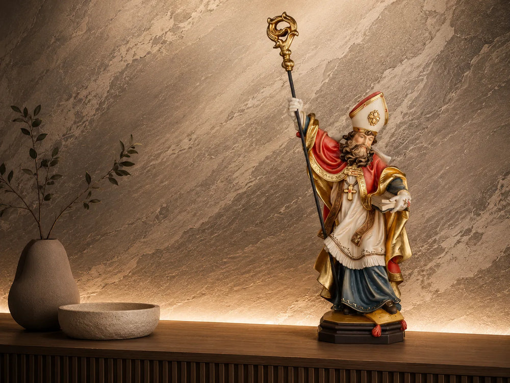 Heiliger_Alwin_holzgeschnitzt