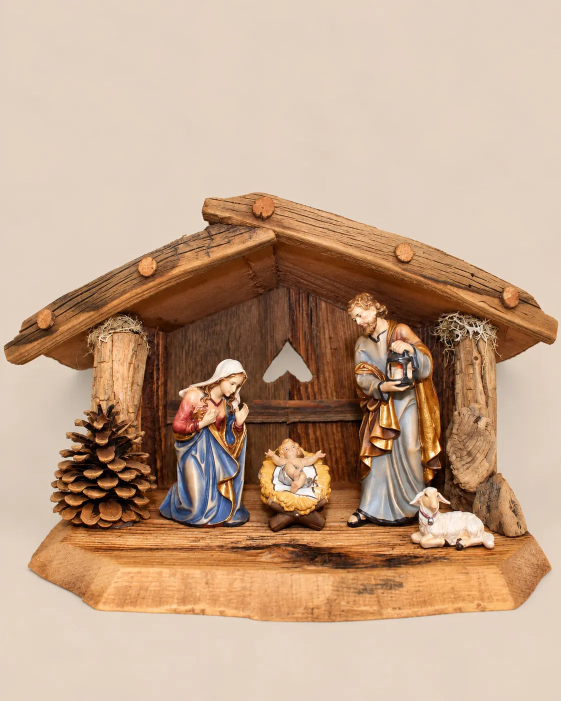 Krippenset-Kostner-Krippe-6-teilig-Stall-Scheiderer-45
