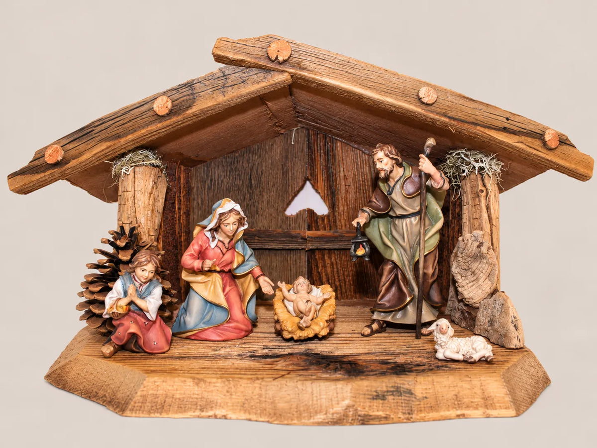 Krippenset-Ulrich-Krippe-7-teilig-Stall-Scheiderer-43a