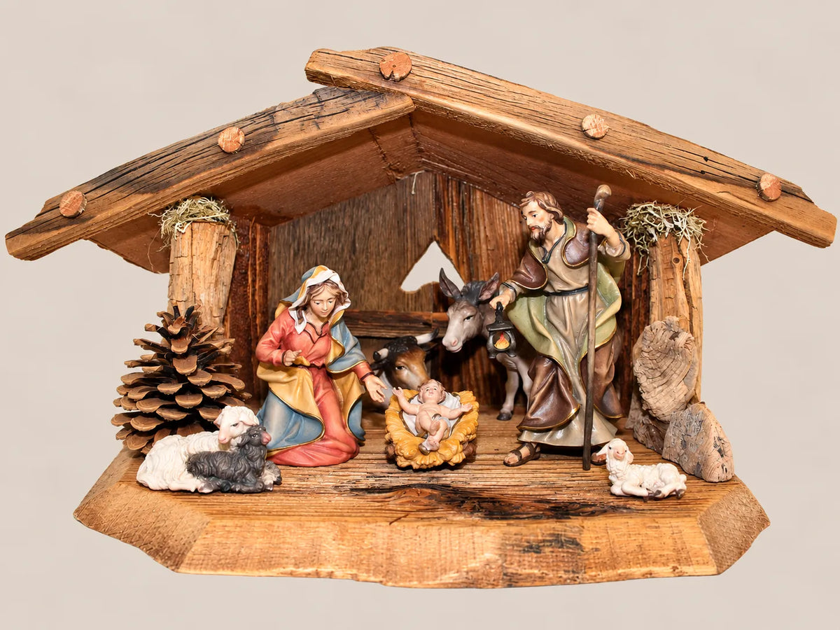 Krippenset-Ulrich-Krippe-9-teilig-Stall-Scheiderer-43