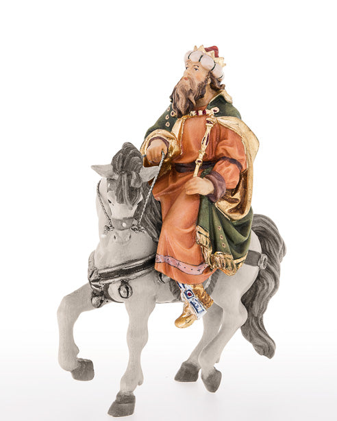 Koenig reitend (Balthasar) ohne Pferd