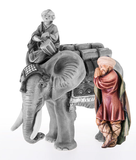 Orientalischer Hirt anlehnend
