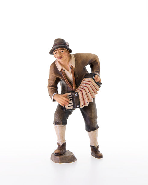 Musikant mit Ziehharmonika