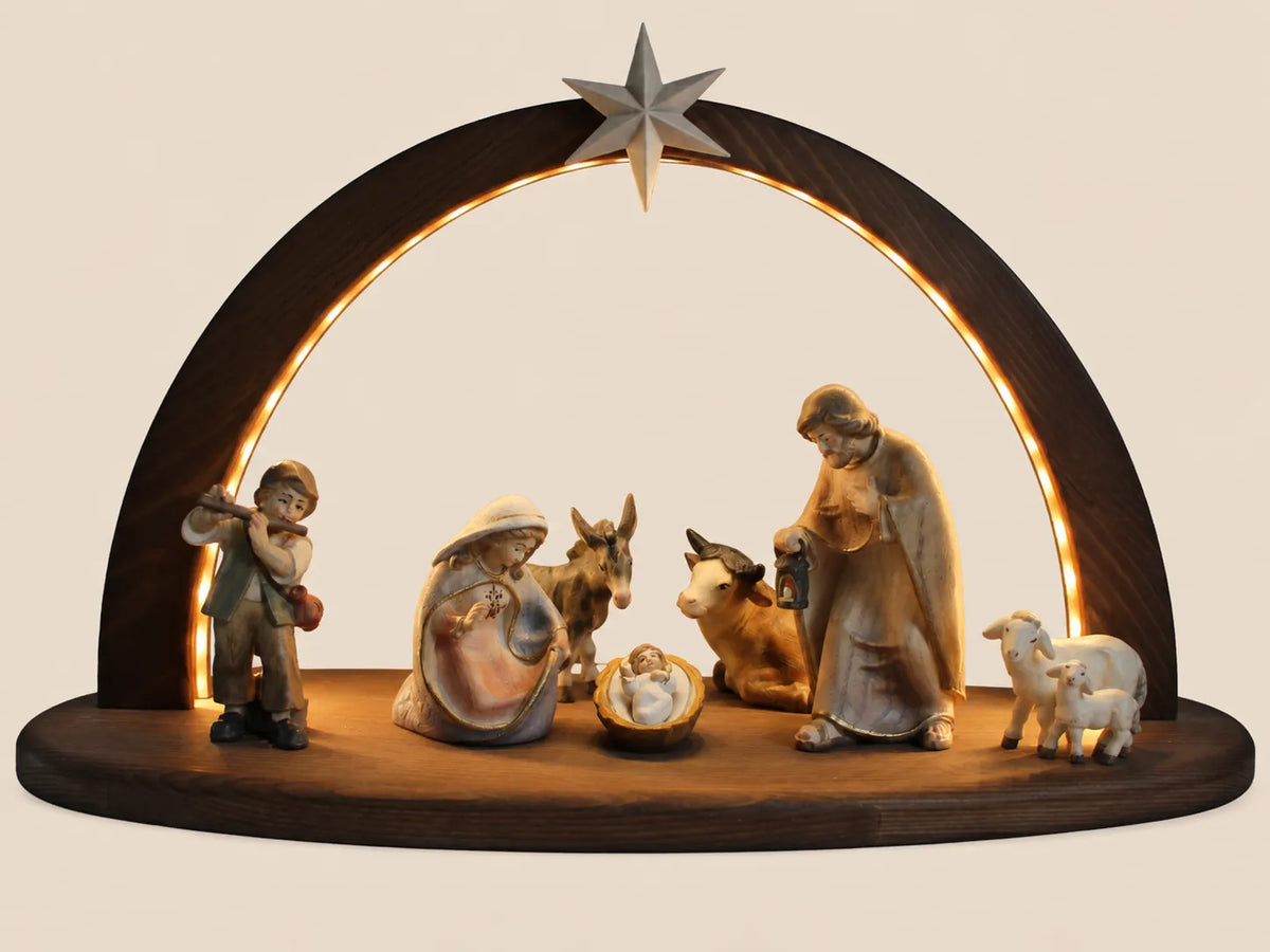 PEMA_Krippenset_mit_Stall_Leonardo_9b-teilig_mit_LED-Beleuchtung_-_Format_43