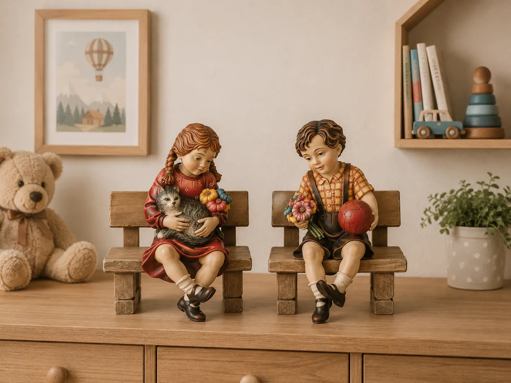 Profane_Figuren_Familie_Kinder_holzgeschnitzt
