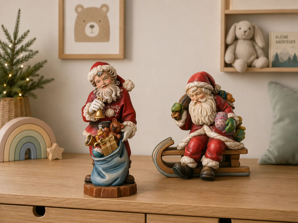 Profane_Figuren_Weihnachtsmaenner_holzgeschnitzt
