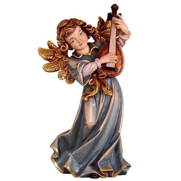 Engel Giotto mit Mandoline - bemalt