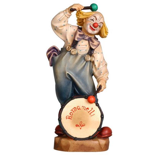 Clown Luigino-Trommel - bemalt
