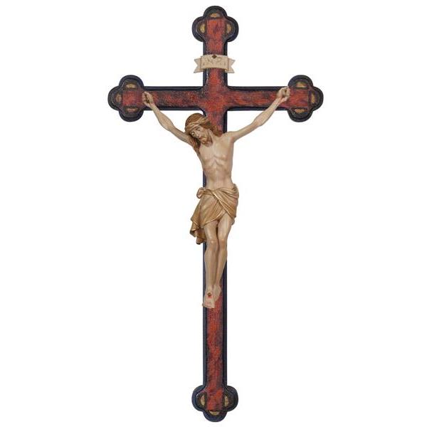 Christus Siena-Balken antik alt Barock - mehrfach gebeizt