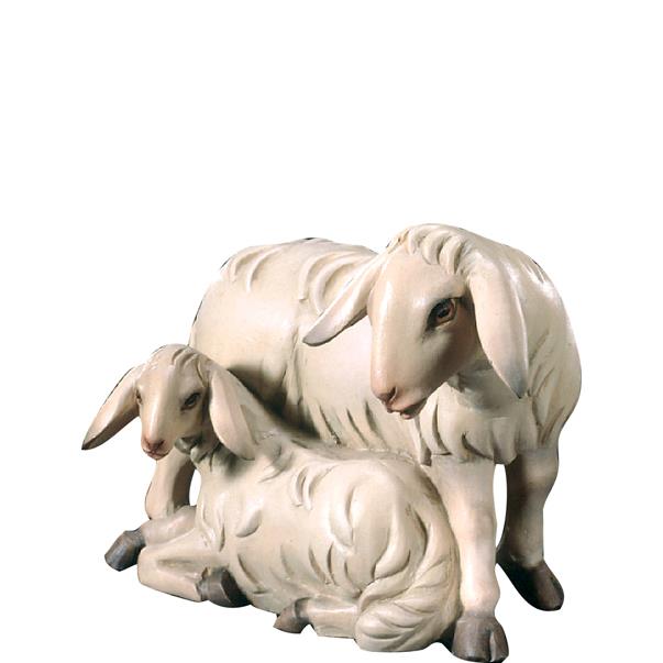 Schaf mit Lamm lovely - bemalt