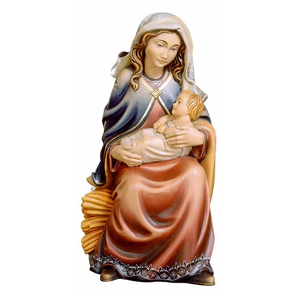 Maria mit Kind - bemalt