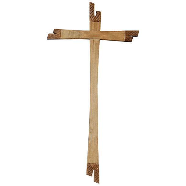 Einfaches Kreuz für besinnlichen Corpus - bemalt