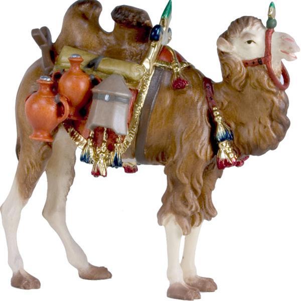 Costa Krippe Kamel mit Gepäck - bemalt