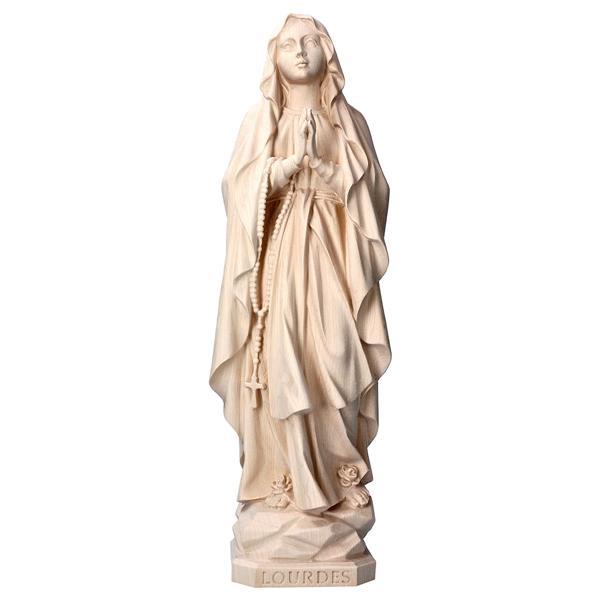 Madonna Lourdes ohne Krone - Linde geschnitzt - natur