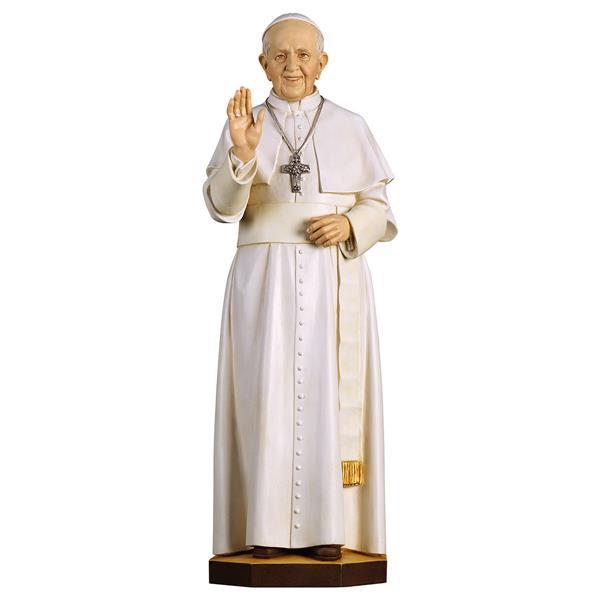 Papst Franziskus - bemalt
