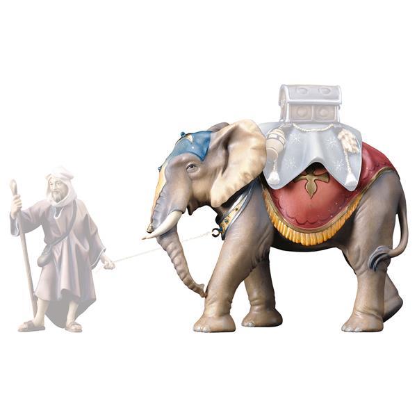 UL Elefant stehend - bemalt
