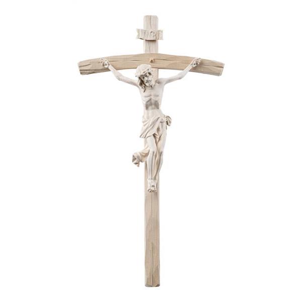 Christus Benedikt mit Kreuz gebogen - natur