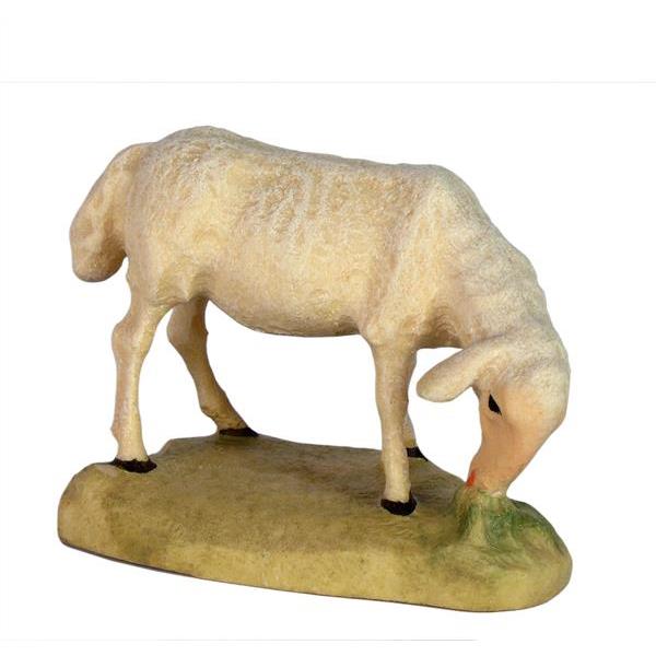 Schaf grasend - bemalt